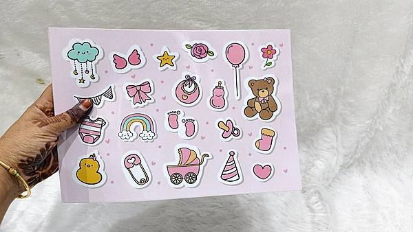A4 practice book without butter sheet