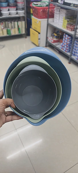 3 set plain bowl
