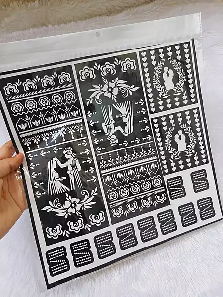 bridal stencil