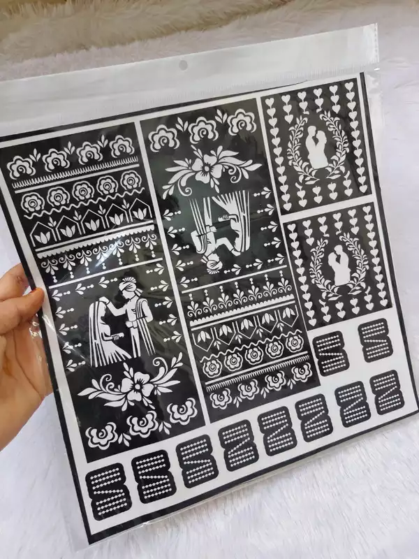 bridal stencil