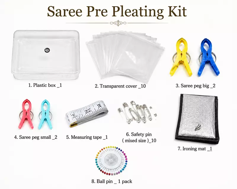 SAREE PRE PLEATING KIT